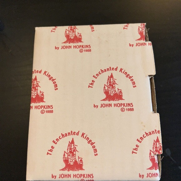 The Enchanted Kingdoms Castle John Hopkins Hand Painted Limited 1988 W/ Box #300 - Picture 12 of 13